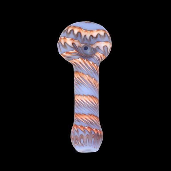 Dragster Sandblasted Glass Pipe