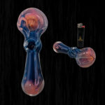 Double Bowl Glass Pipe