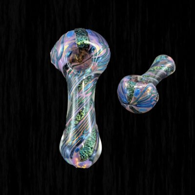 Aurora Borealis Glass Pipe