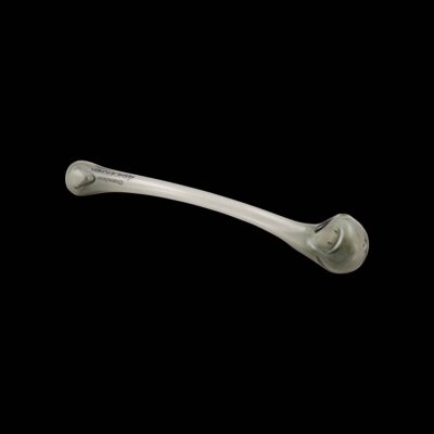 Gandalf Ash Catcher Glass Pipe - Smoke - Transparent Black