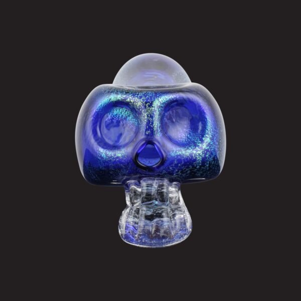 Crystal Skull Glass Pipe