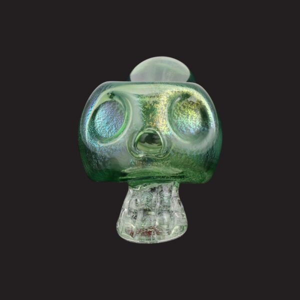 Crystal Skull Glass Pipe