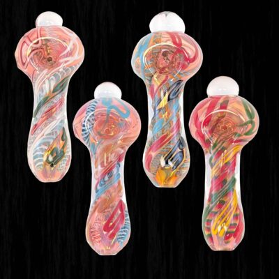 Abstract Distraction Glass Pipe