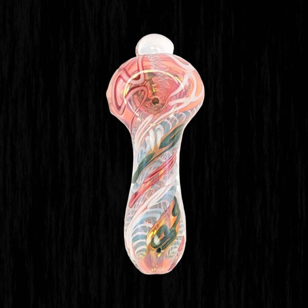 Abstract Distraction Glass Pipe