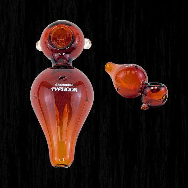 Typhoon Teardrop Glass Pipe