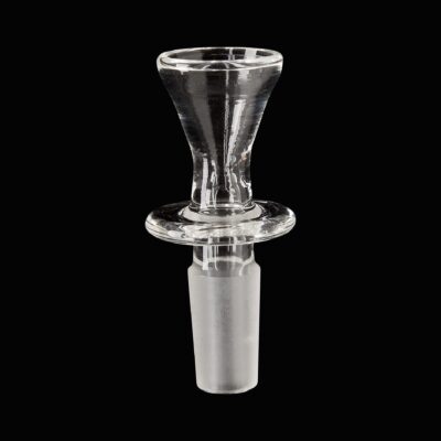 Saucer Handle Glass Pipe Bowl