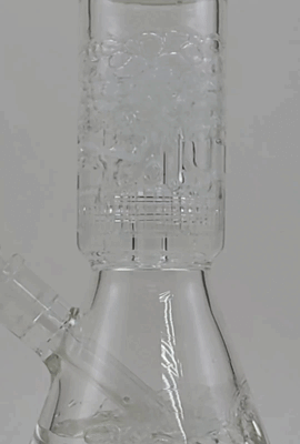 McCoy Oiler Matrix Percolated Glass Water Pipe