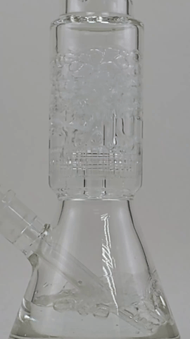 McCoy Oiler Matrix Percolated Glass Water Pipe