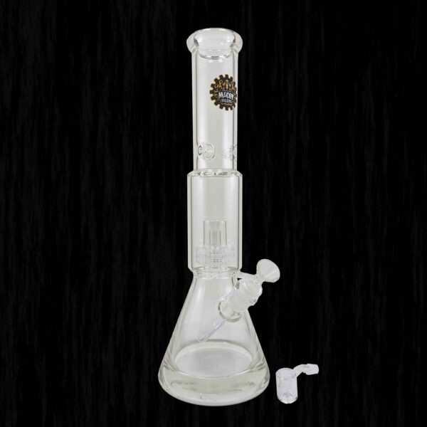 McCoy Oiler Matrix Percolated Glass Water Pipe