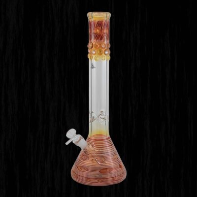 Gob Smacker Red Glass Water Pipe 6 Gob Smacker Red Glass Water Pipe
