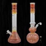 Gob Smacker Red Glass Water Pipe