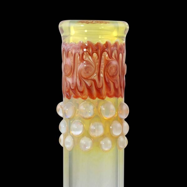 Gob Smacker Red Glass Water Pipe
