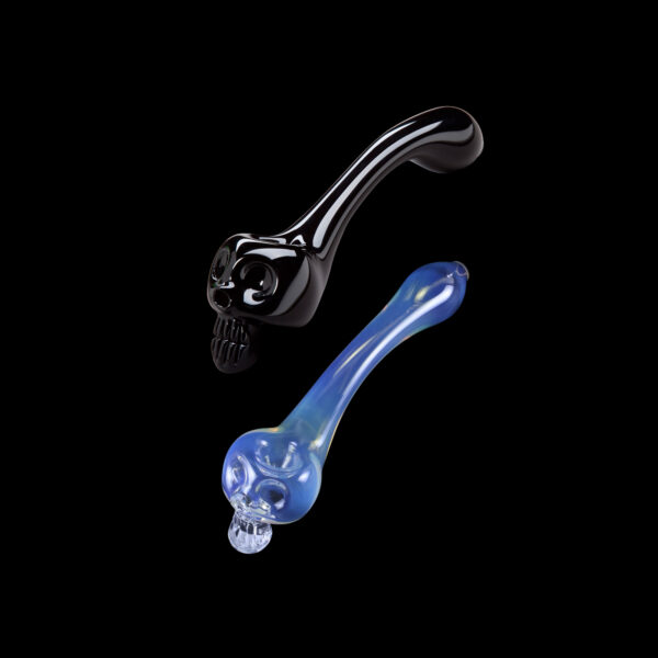 657-CC-Bonehead-Gandalf-Both Bone Head Skull Gandalf Glass Pipe