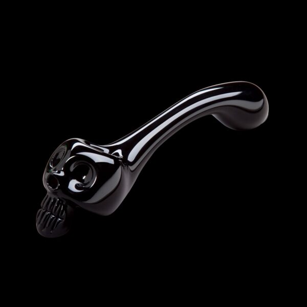 Bone Head Skull Gandalf Glass Pipe