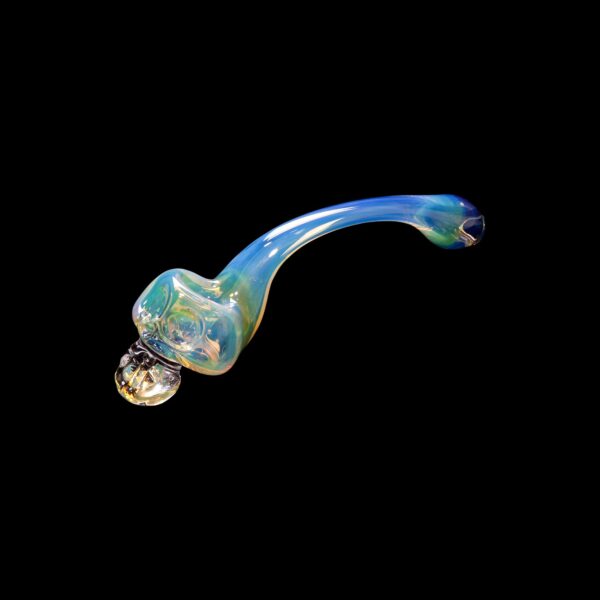 Bone Head Skull Gandalf Glass Pipe