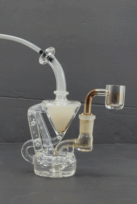 Mini Recycler Glass Bubbler