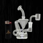 Mini Recycler Glass Bubbler