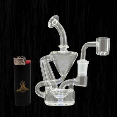 Mini Recycler Glass Bubbler