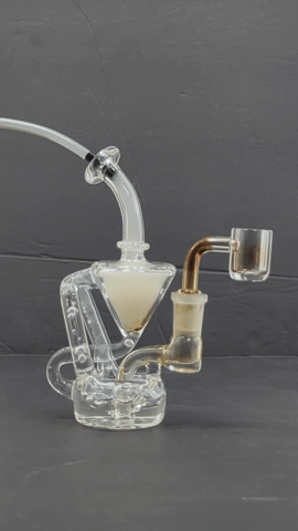 Mini Recycler Glass Bubbler