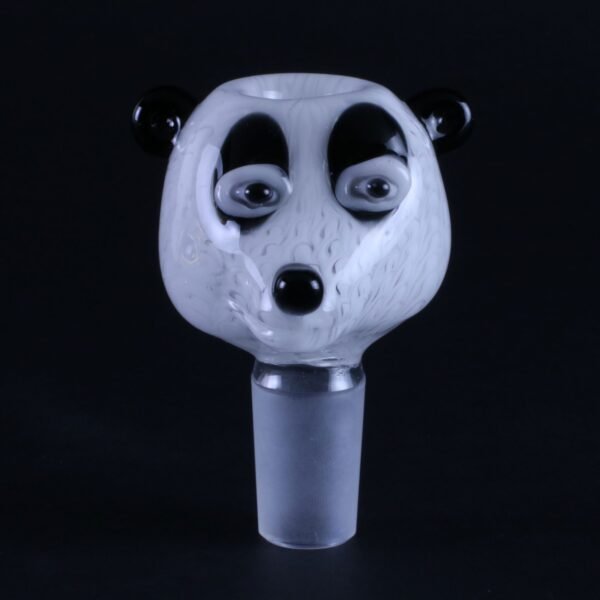 Panda Glass Water Pipe Bowl