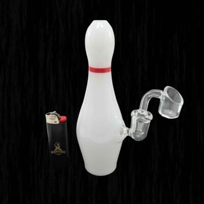 The Dudes Bowling Pin Glass Water Pipe