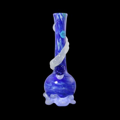 Calcifers Sand Castle Glow in the Dark Glass Water Pipe