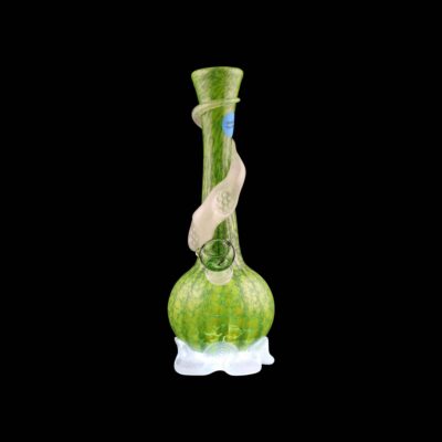 Calcifers Sand Castle Glow in the Dark Glass Water Pipe