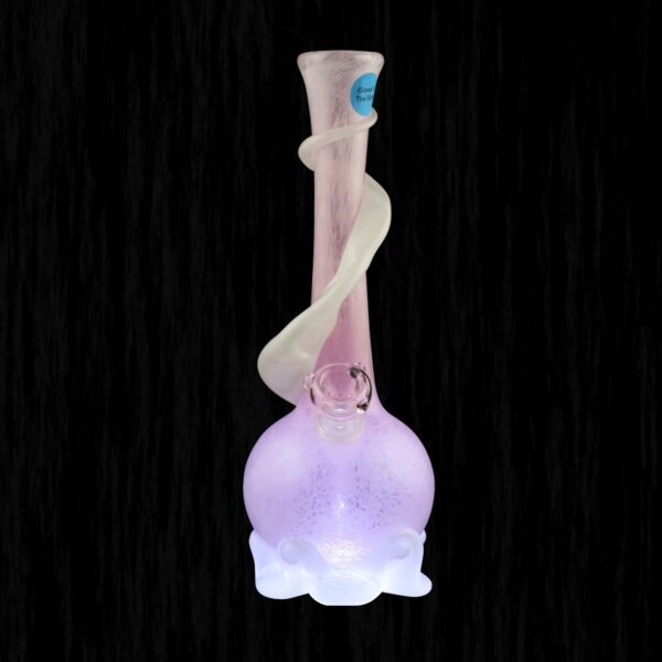 Calcifers Sand Castle Glow in the Dark Glass Water Pipe