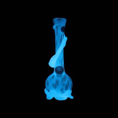 Calcifers Sand Castle Glow in the Dark Glass Water Pipe