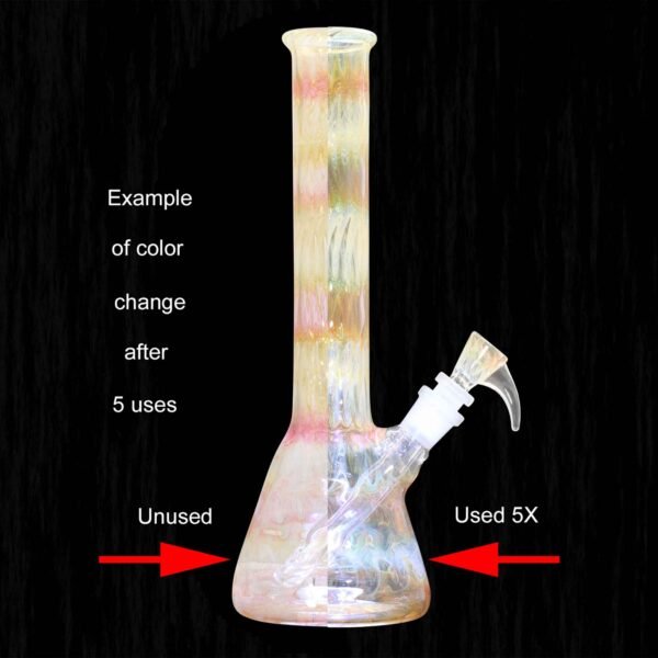 Mind Bender Color Changing Glass Water Pipe