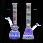 Mind Bender Blue Glass Water Pipe