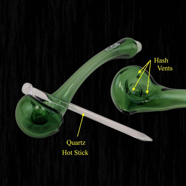 Gandalf Hash Bowl Glass Pipe