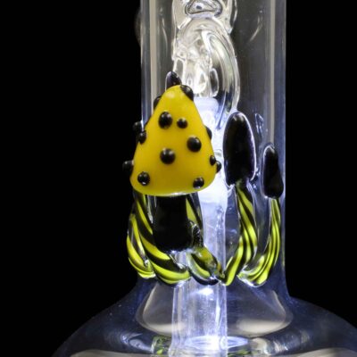 Europa Series Mushroom Patch Glass Water Pipe