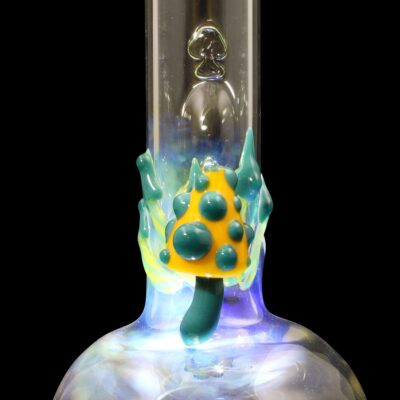 Europa Series Mushroom Patch Glass Water Pipe