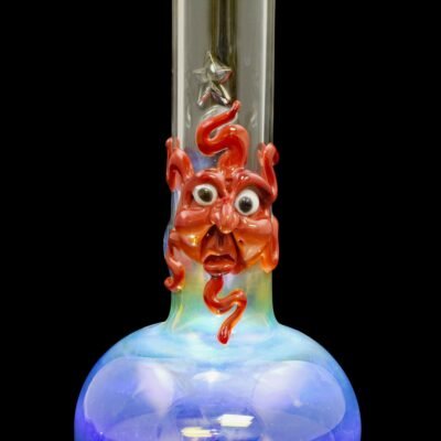 Europa Series Sublime Sun Glass Water Pipe Red