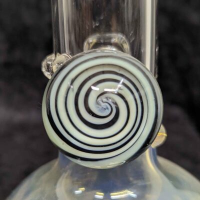 Europa Series Abstract Swirl Glass Water Pipe