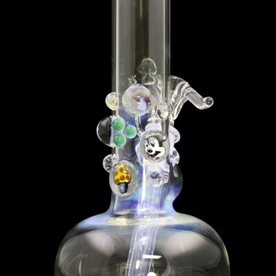 Europa Series Millefiori Marble Glass Water Pipe