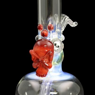 Prometheus Series Skull Glass Water Pipe