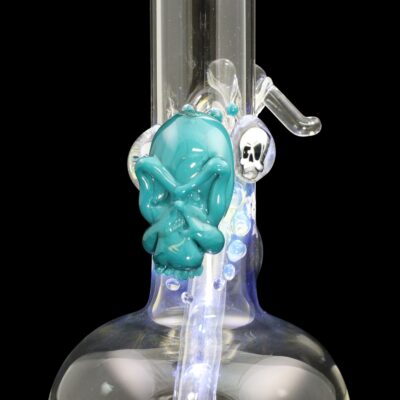 Prometheus Series Skull Glass Water Pipe