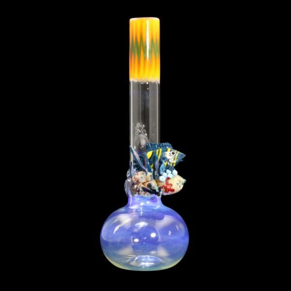 Galileo Series Coral Reef Glass Water Pipe