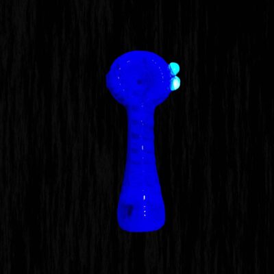 Ash Catcher with Pattern Glass Pipe 15 Ash Catcher with Pattern Glass Pipe UV