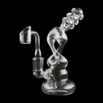 Infinity Bubbler Glass Water Pipe