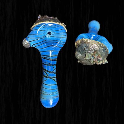 Bismuth Crystal Glass Pipe
