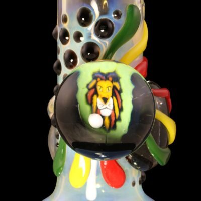 Lion Glass Water Pipe