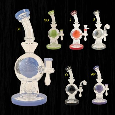 Beryllium Sphere Bubbler Glass Pipe
