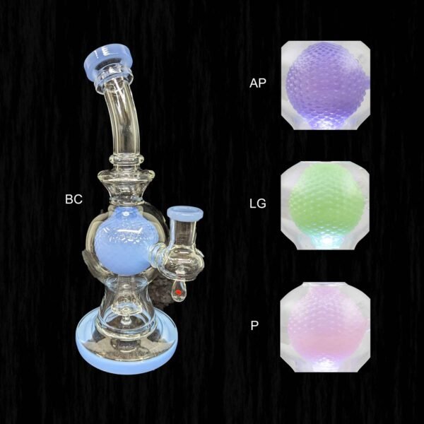 Beryllium Sphere Bubbler Glass Pipe