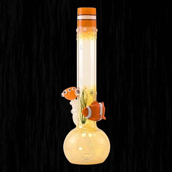 Clown Fish Glass Water Pipe