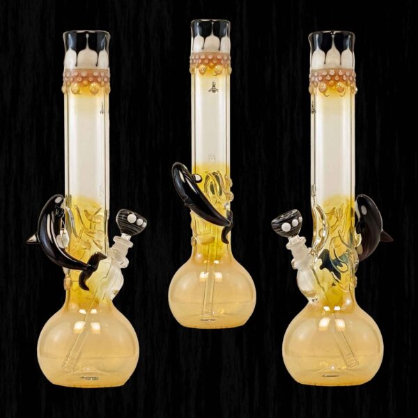 Killer Whale Glass Water Pipe