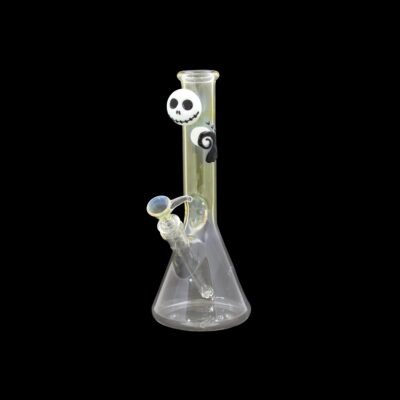 Europa Series Skellington Glass Water Pipe