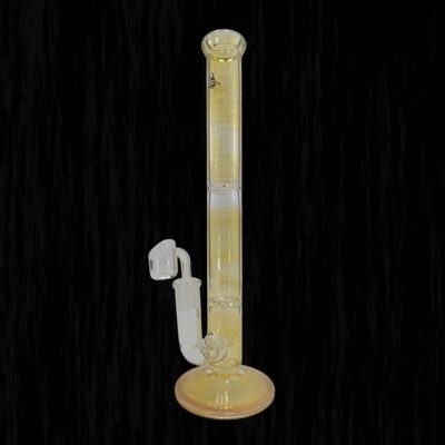 Turbine Percolated Glass Water Pipe